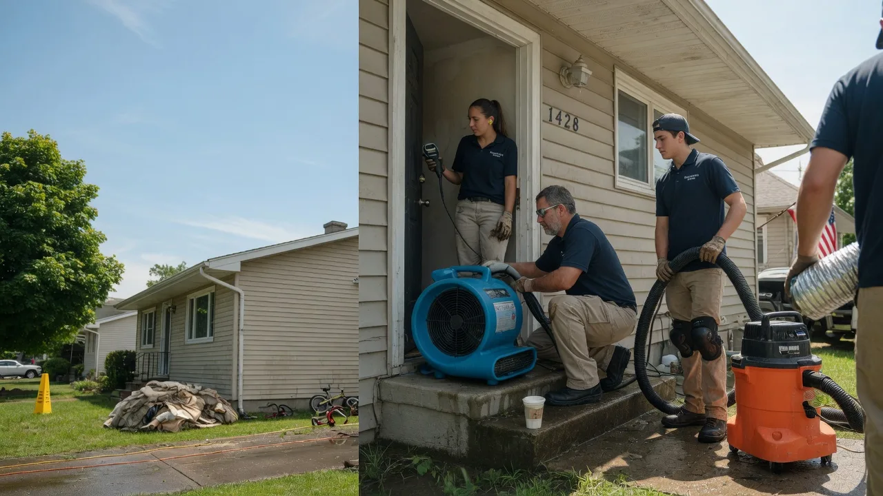 Water Damage Restoration in Manderson, SD near me